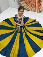 Stunning Cotton Ribbon Work Lehenga Choli For Navratri | Tulip Designer