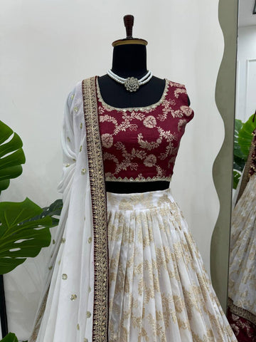 Jequrd Hevay Boutique Collection Lehenga Choli