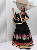 Navratri Cotton Printed Lehenga Set | Tulip Designer