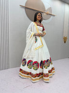 Navratri Cotton Printed Lehenga Set | Tulip Designer