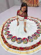 Navratri Cotton Printed Lehenga Set | Tulip Designer
