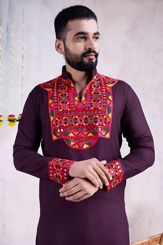 Traditional Men's Kurta for Navratri Garba Nights