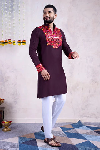 Traditional Men's Kurta for Navratri Garba Nights